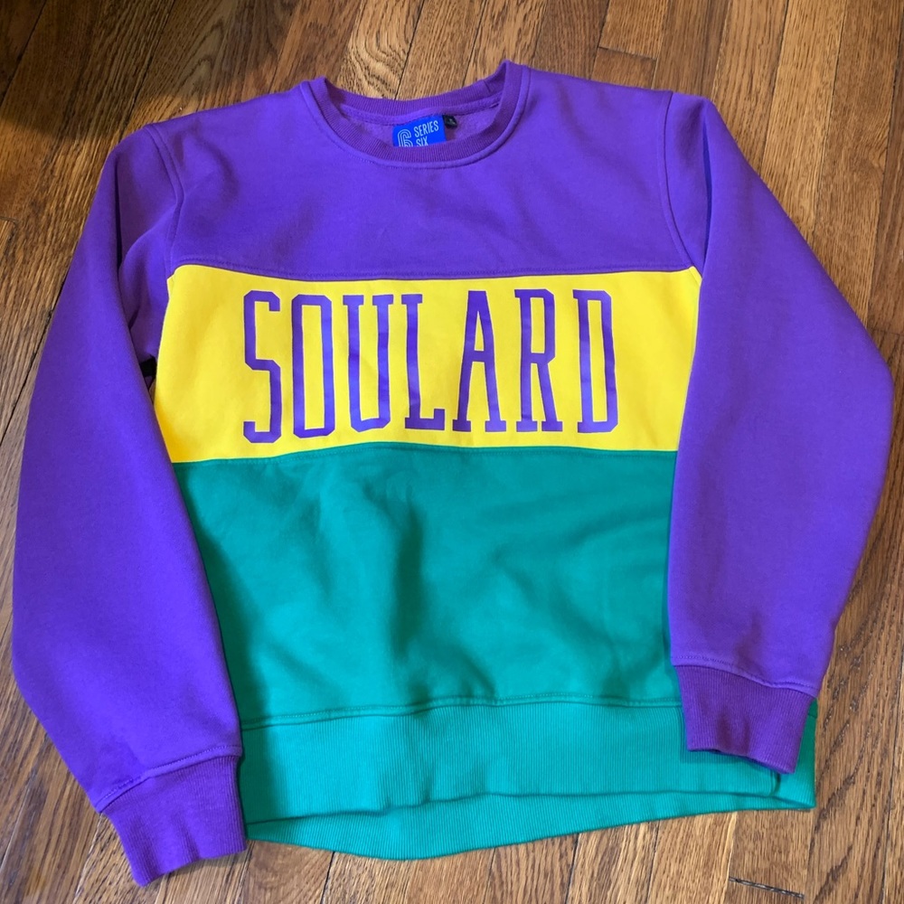 Women’s Soulard Mardi Gras Sweatshirt Size XL